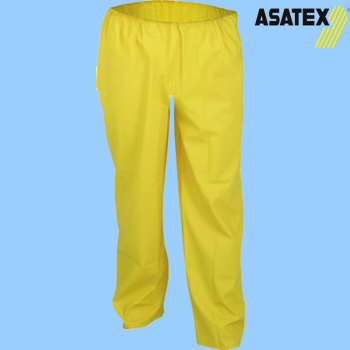 ASATEX PU-Stretch-Regenbundhose - Farbe gelb